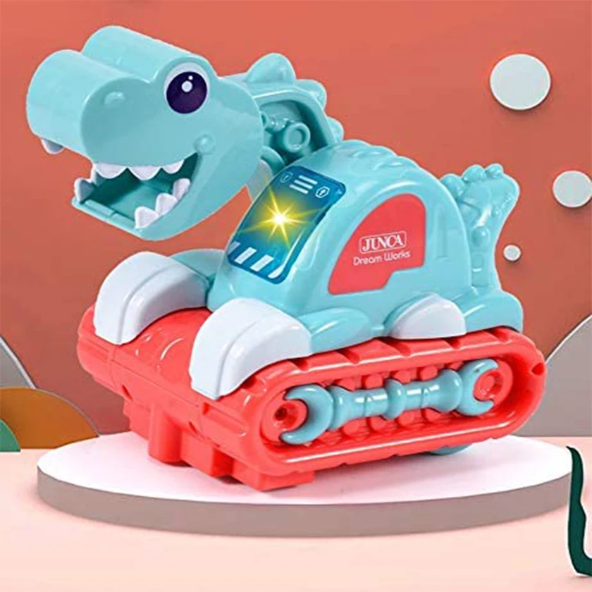 Fun Digger Toy Kids Construction Car Battery Toys Vehicles with Light and Music