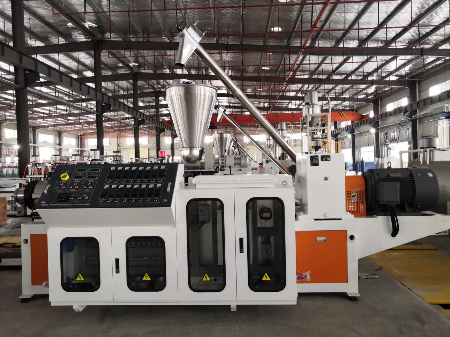 Window Profile Making Machine Extrusion Line Pvc Window Frame PVC Plastic Wpc Wall Cladding Panel Profile Making Machine