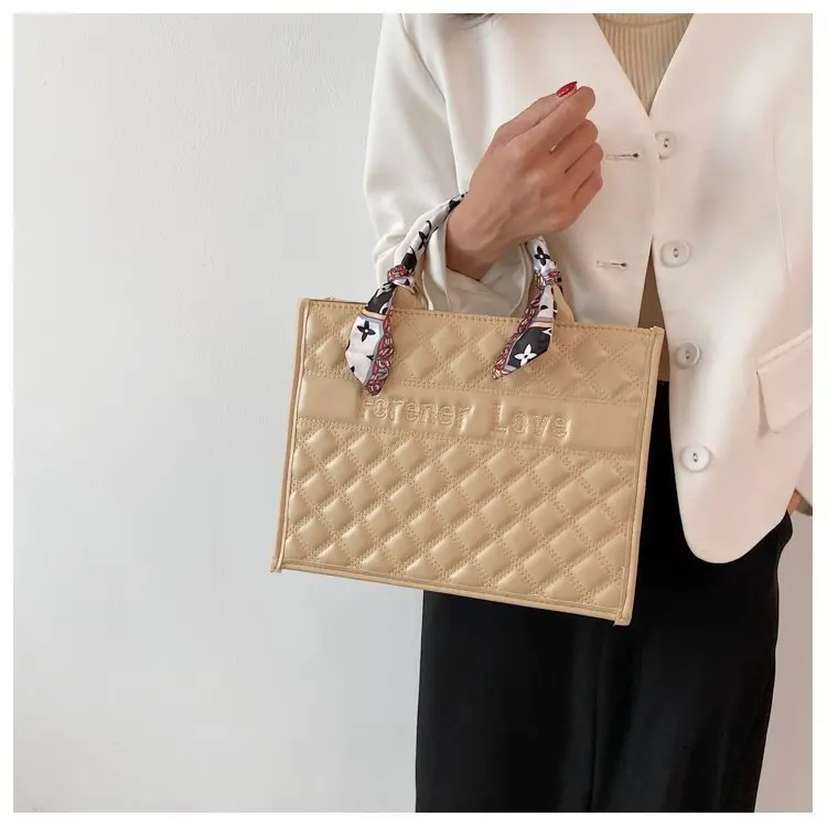 Elegant Small Square Bag Leather Hand Bags Tote Bag Bolsos Demuj 2021 ...