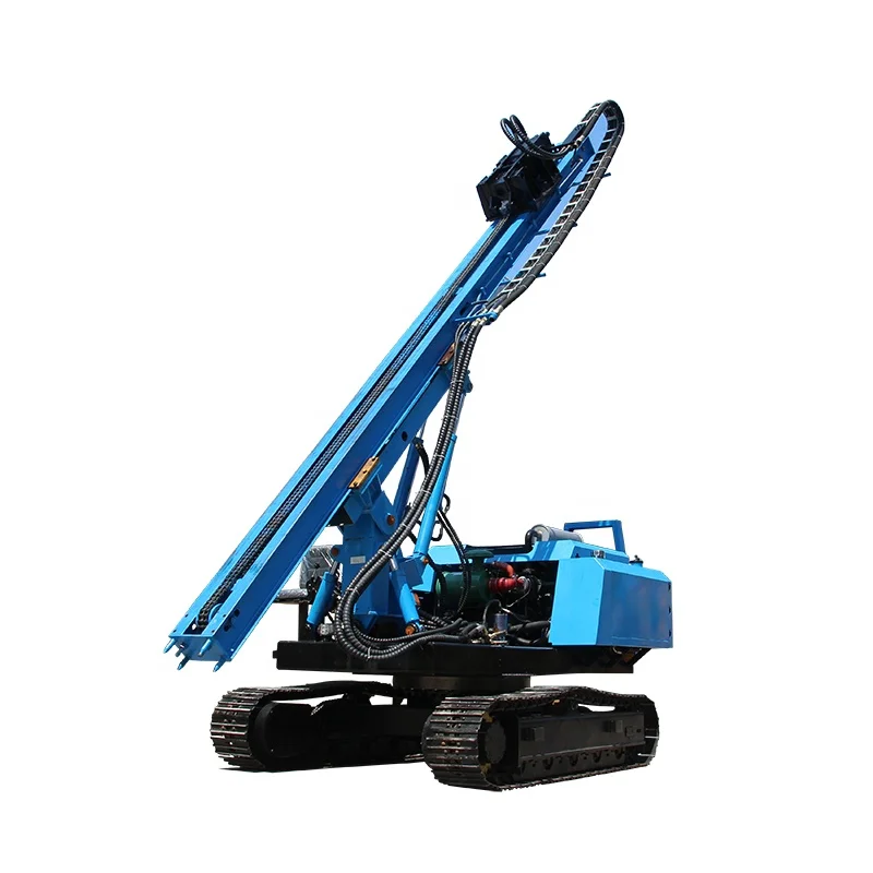 Solar Drop Hammer Piling Pressing Ramming Pile Driver Machine