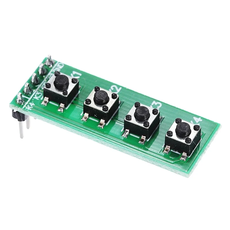 2pcs 4 Key Mcu Keyboard Matrix for MEGA2560 DUE Button Raspberry Pi Banana Pi Breadboard Switch FPGA CPLD STM32