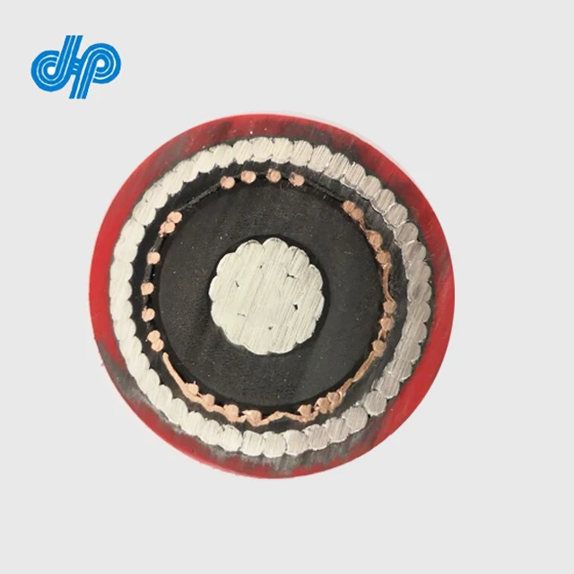 5KV 8KV 15KV 3C with Ground Multiconductor XLPE PVC AIA Aluminum Interlocked Armoured Power Cable 350 MCM