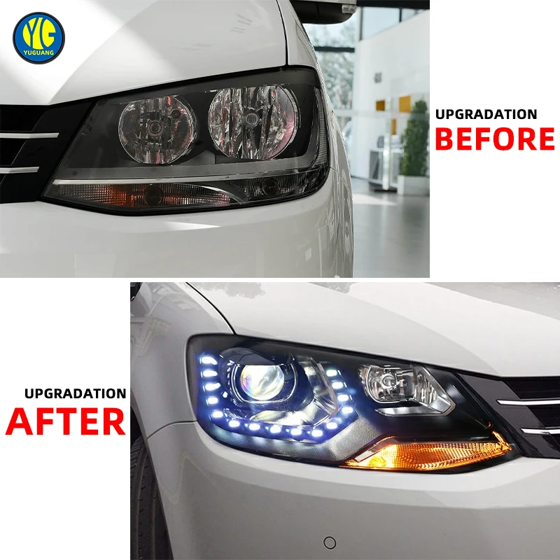 VW Sharan LED Headlamp Upgrade - High Quality 6000k Lights