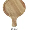 madera de caucho de 12 pulgadas