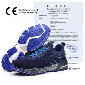 CE Steel Toe Safety Shoes for Men Women Lightweight Puncture-Resistant Anti-Slip Waterproof Ultimate Work Protection Comfort