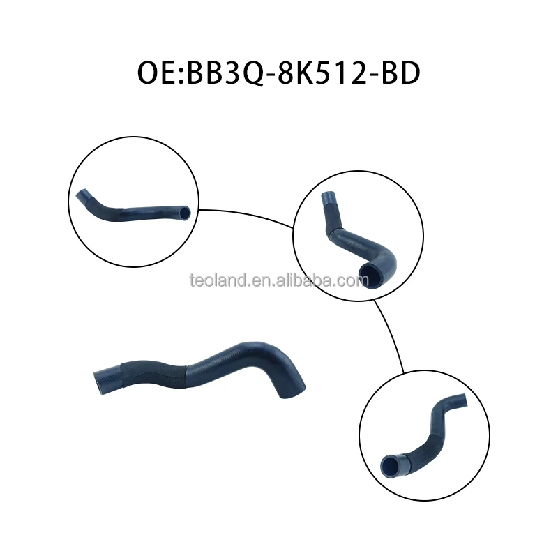 product auto cooling part oem bb3q 8k512 bd water hose for ford ranger t6 mk1 everest 22l-25