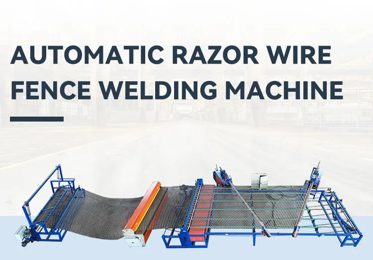 Welded Razor Wire Machine Fully Automatic Razor Wire Fence Welded Razor Wire Fence Welding ...