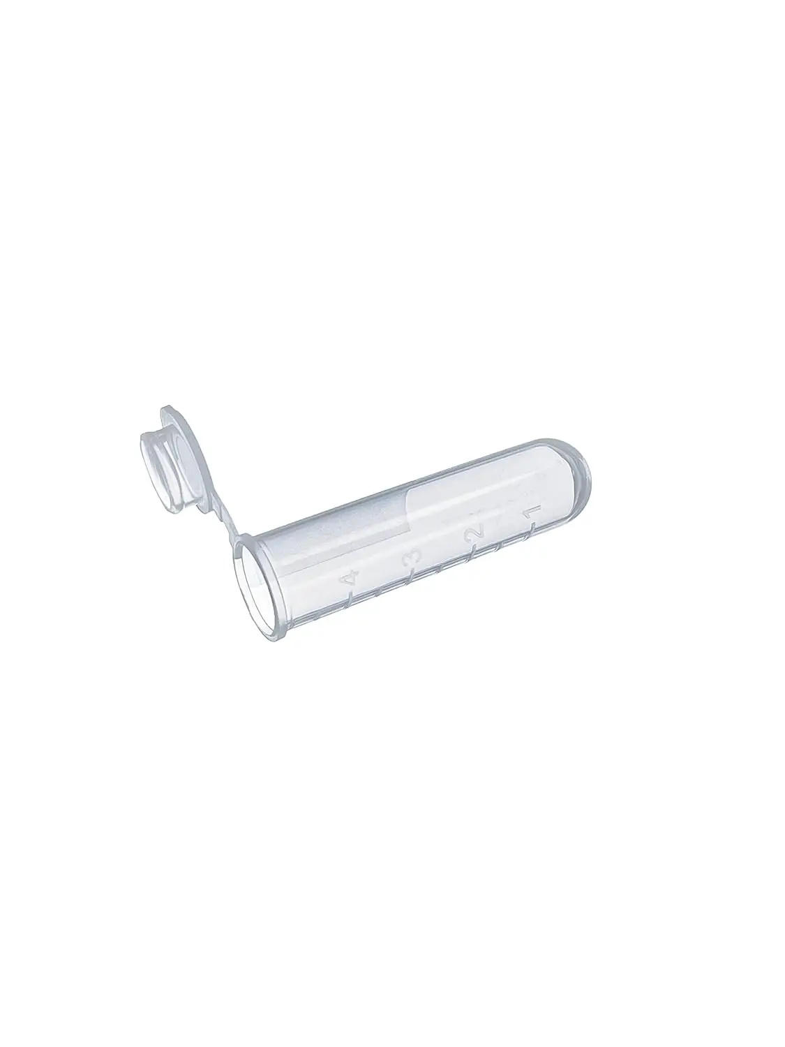 Disposable 5ml Laboratory for Test Centrifuge Tubes with Clear Polypropylene Material and Locking Lids for Laboratory Use
