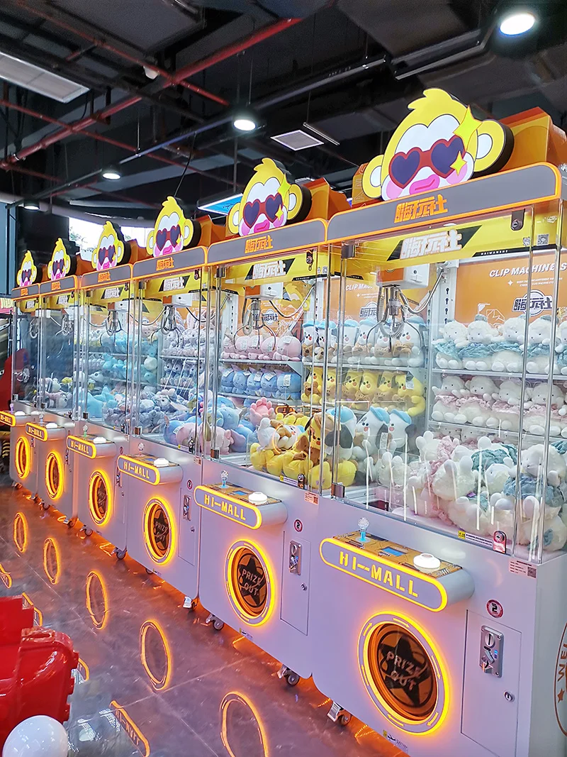 Forerunner Game Art Claw Machine 3 Arcade Prize Doll Plush Toy Vending ...