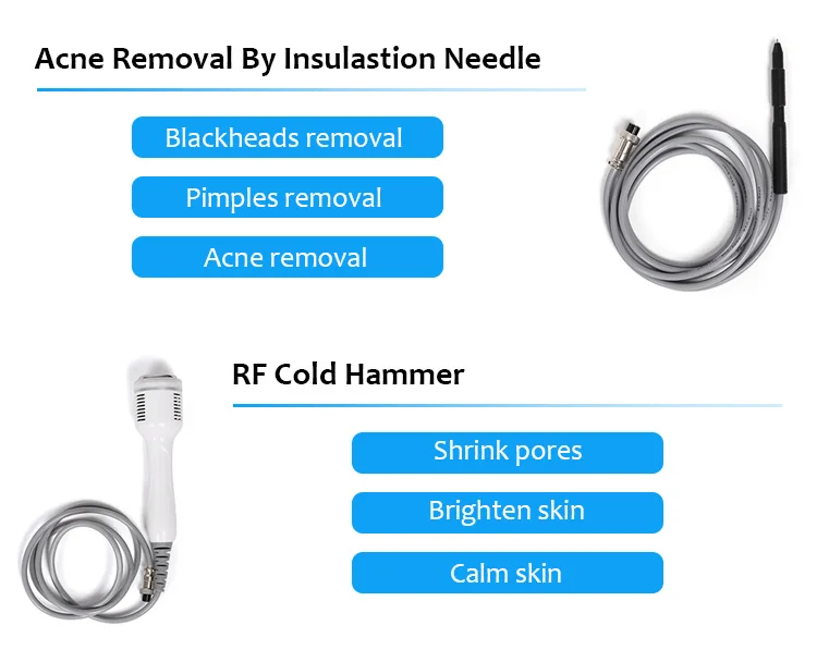 Discover the advanced 3-in-1 RF microneedling machine featuring fractional RF, cooling ice hammer, and monopolar RF acne pen. Designed for clinics seeking skin tightening, acne reduction, and collagen regeneration with precision technology. RF Microneedling Machine 3-in-1 – Professional Fractional RF Skin Rejuvenation System