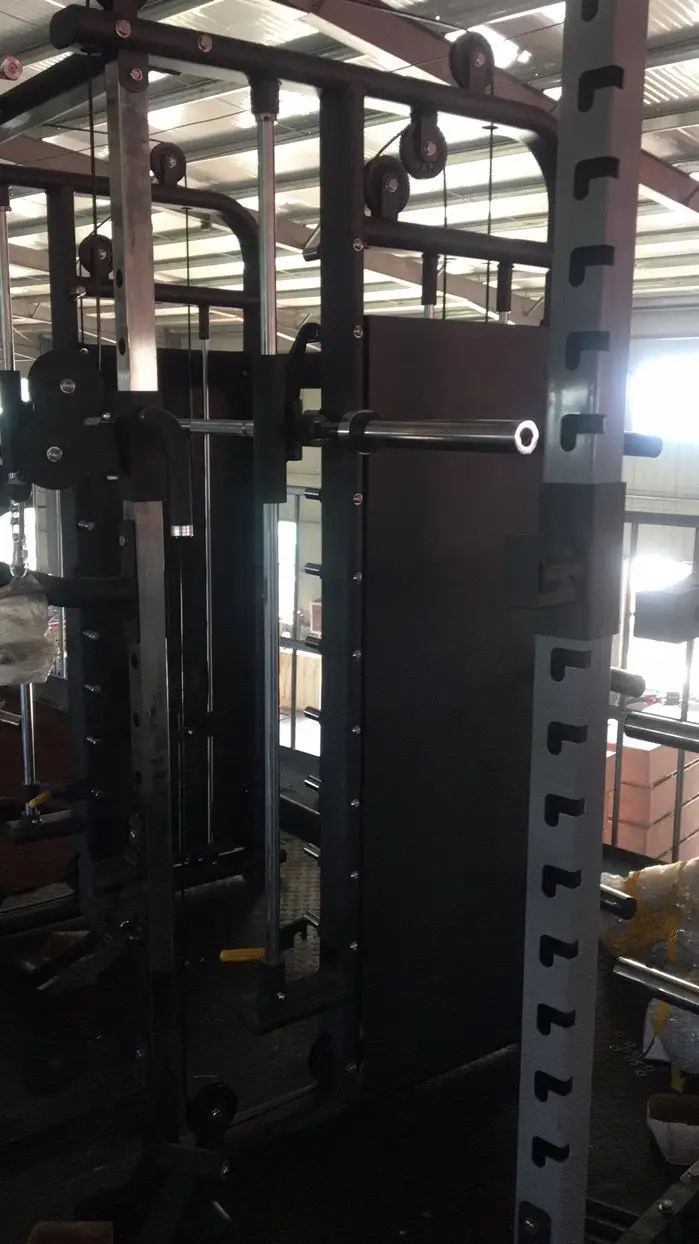 80kg * 2ウェイトスタックケーブルクロスオーバーマルチスミス