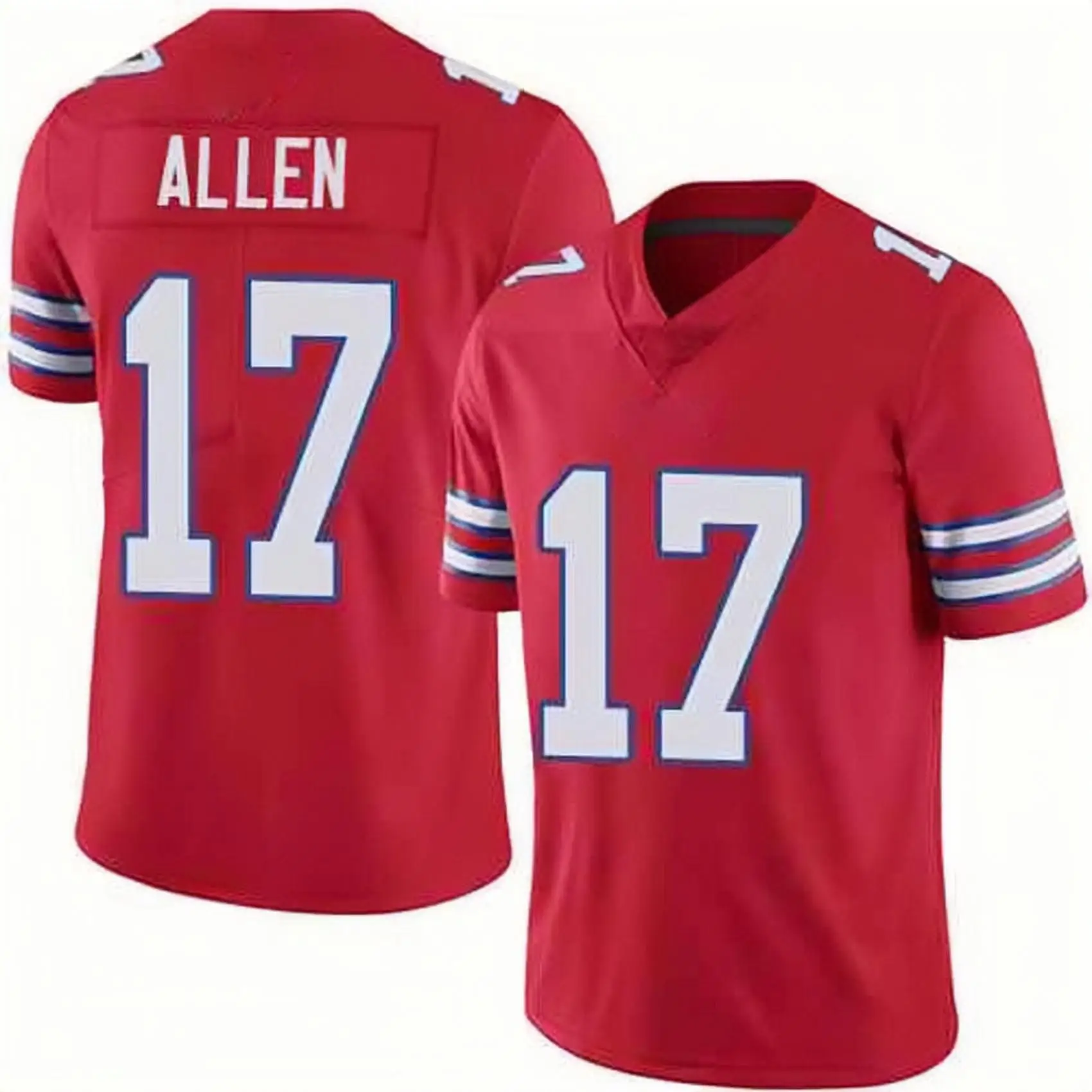 Wholesale Youth 14 Stefon Diggs 17 Josh Allen Kids American Football Jersey  Stich S-5XL From m.