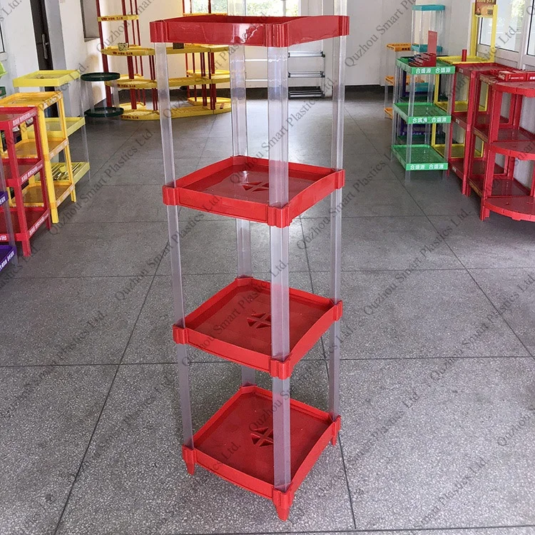 Fsdu Floor Standing Display Unit Organic Food Stores Display Rack Heavy Duty Retail Display Racks  for Market
