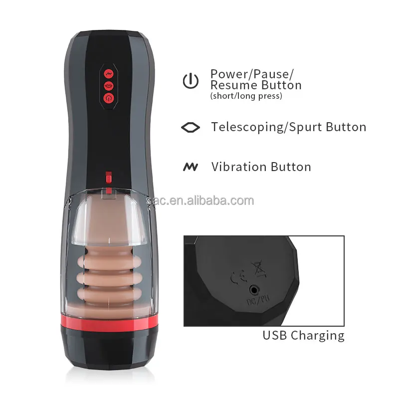 male body sex doll Wedol Male Masturbator Electric Automatic Heating Masturbation Cup With 10 main image 0