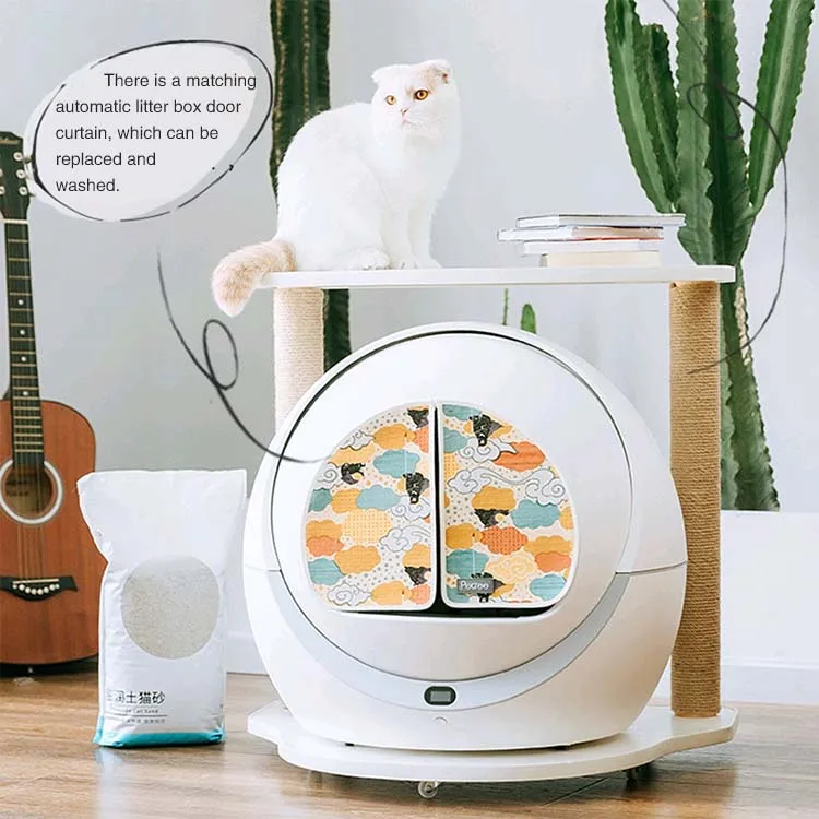 Лидер продаж мобильное приложение для домашних животных автоматический умный самоочищающийся кошачий наполнитель с