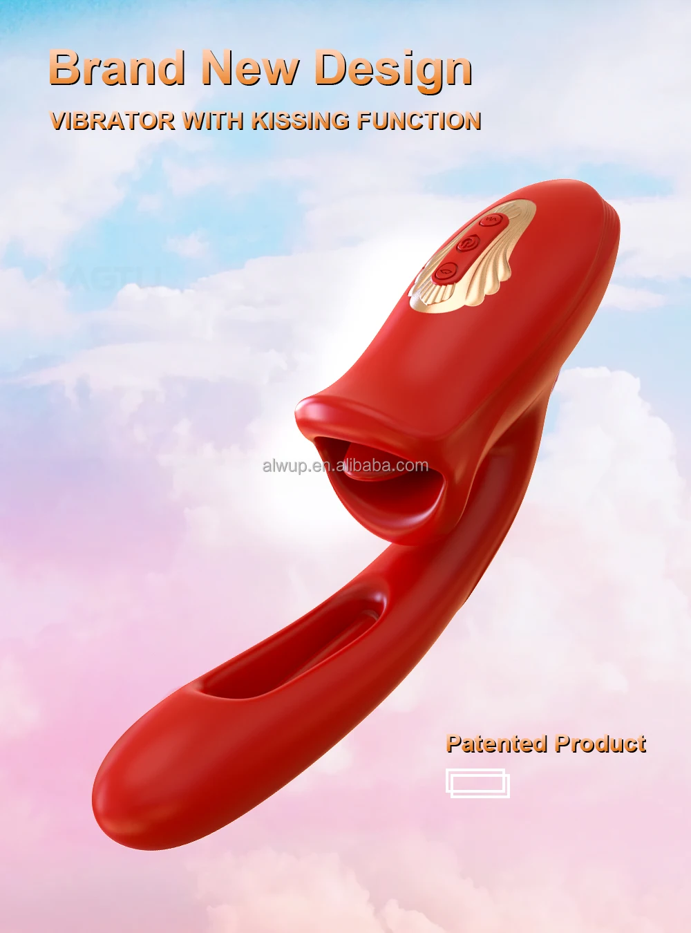 3 in 1 Mouth Kissing Oral Sex Toy - Adult Fun & Vibration