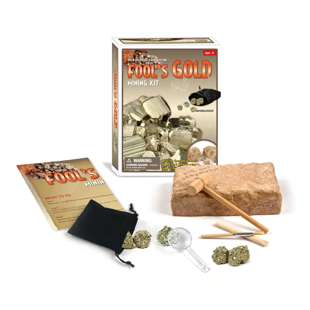 Шута золото выкопать его раскопки комплект/дураки копать комплект игрушки