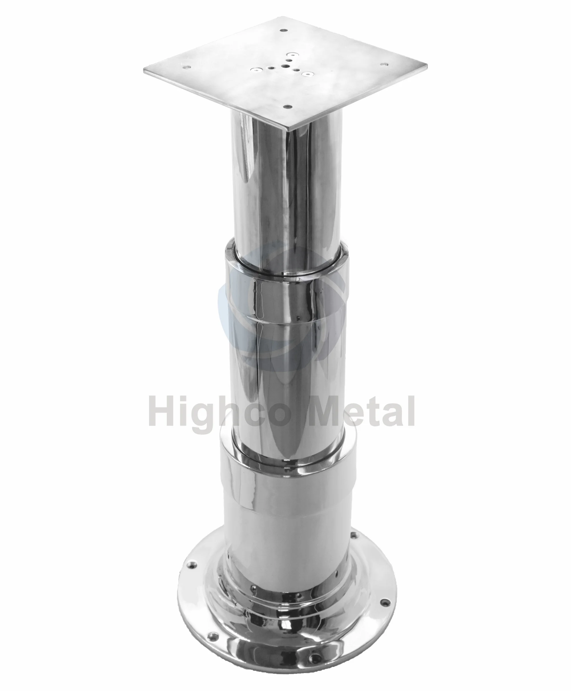 Stainless Steel Three Stages Electric Adjustable Boat Table Pedestal For Boat Or Yacht Buy