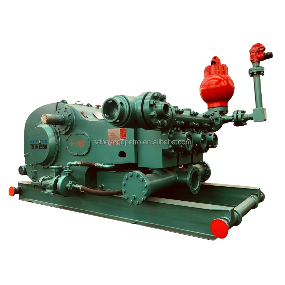 API F500 Series Three-cylinder Reciprocating Single-acting Piston Mud Pump
