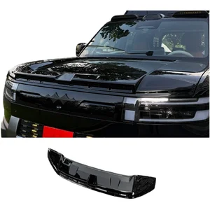 For Equation Leopard Titanium 7 Hood Cover with Black Jedi Protective Shield and Engine Hood Sandstone Guard Decoration