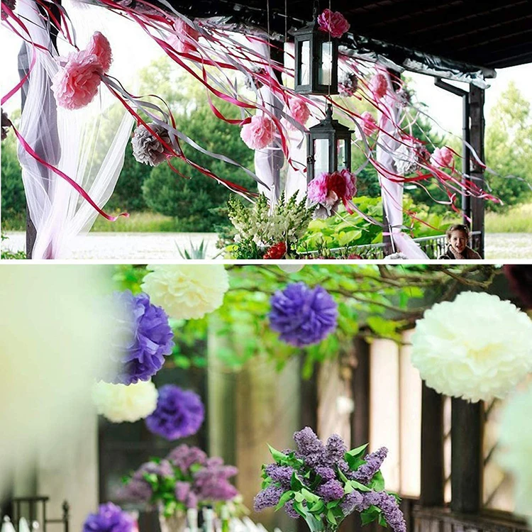 Nicro Hanging Flower Balls Wedding Bridal Shower Party Decoration