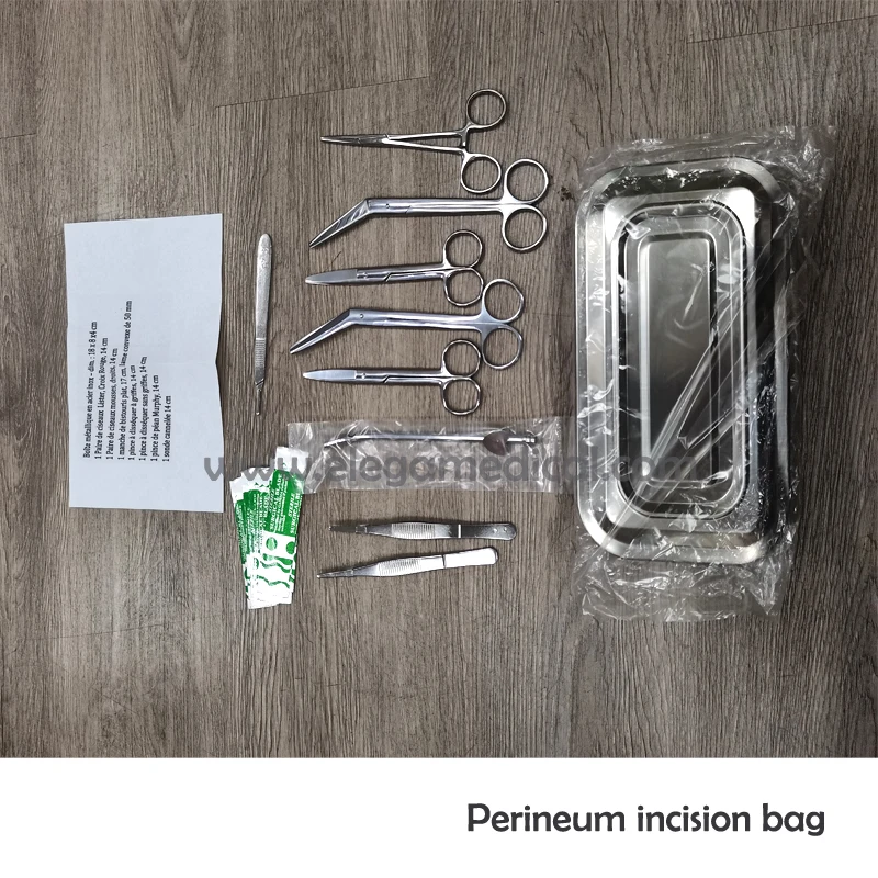 Surgical Instrument Set Basic Episiotomy Set Gynecology Delivery ...