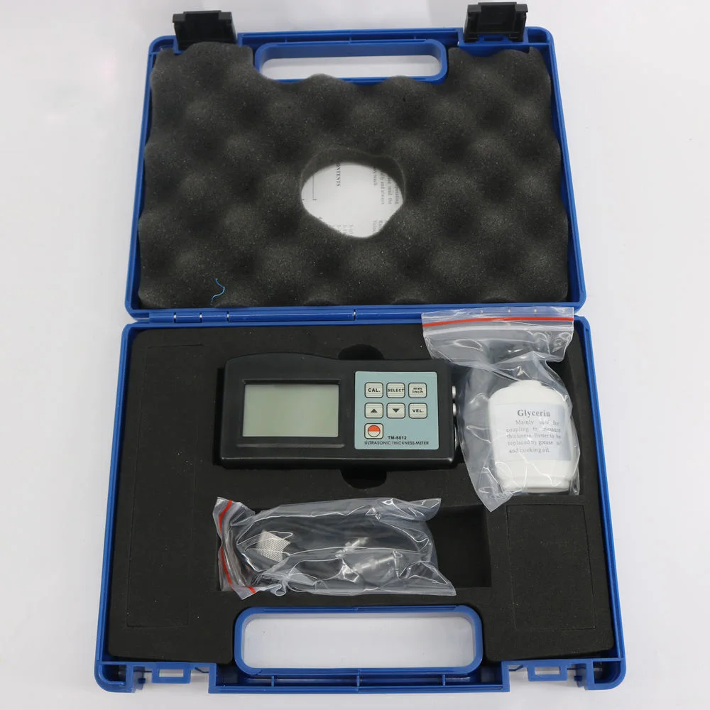 LS220 Coating Thickness Gauge Test Non-Magnetic Non-Conductive Coating With Built-In Integrated Ruby Tip Probe Fe/NFe