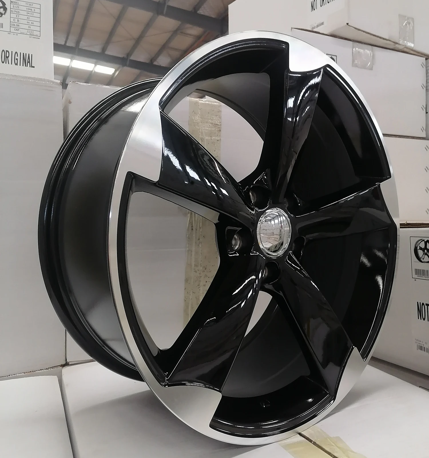 2023 Top Sale Auto Wheels Rep Alloy Rims For Audi A5 Q5 A3 17 18 19 19