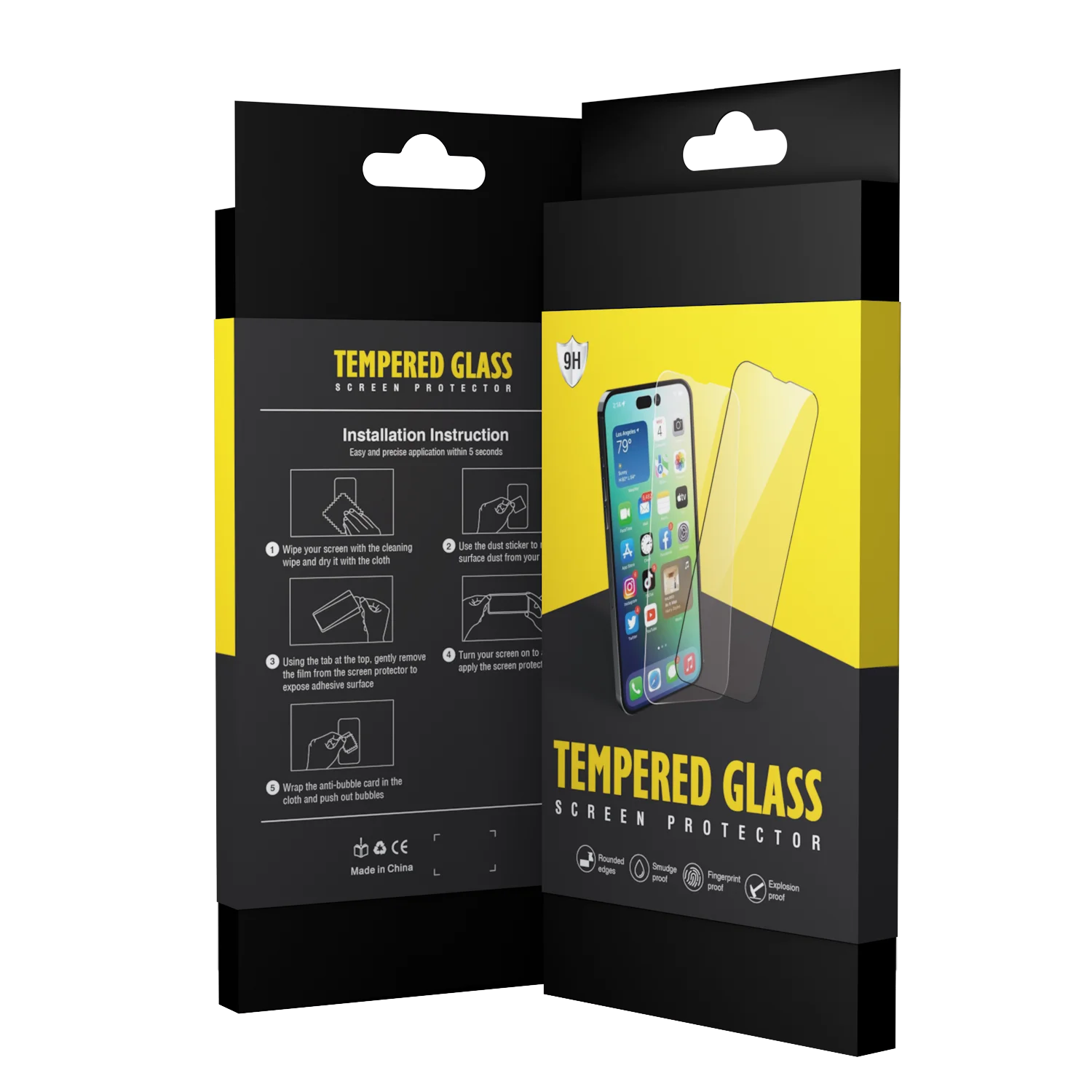 2023 Latest Mobile Phone 3d Uv Glue Tempered Glass Screen Protector For