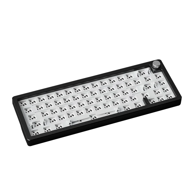 67 Keys A66 Aluminum Case Hot Swap Rgb Wired 2.4g Wireless Gasket Gaming Mechanical Keyboard