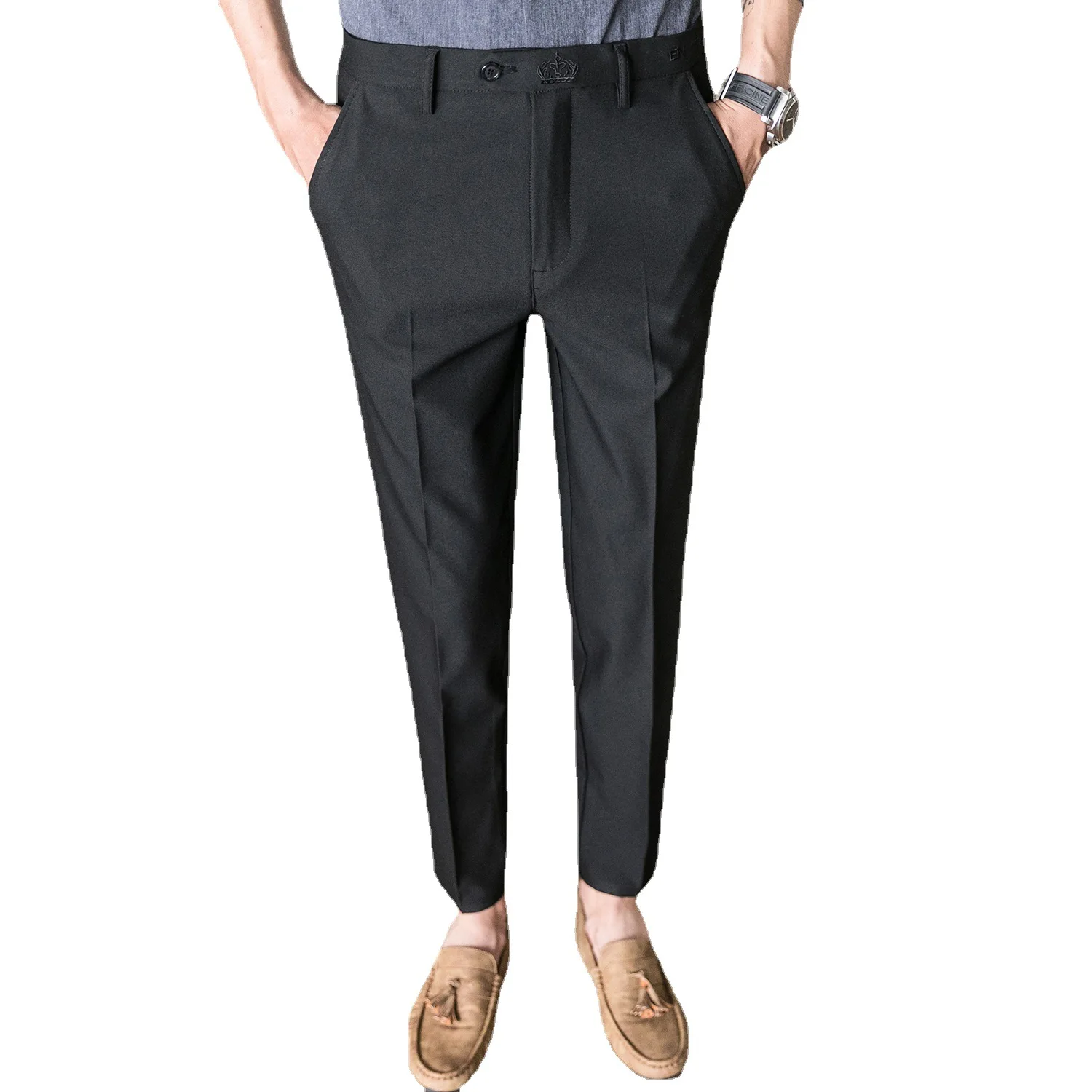 Wholesale High Quality Formal Mens Pants Suitable Pencil Pant Fit  Polyester Pant From malibabacom