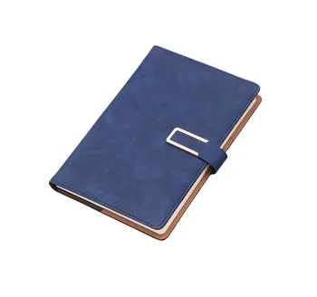 Soft cover notebook with spiral perfect binding, A5 customized notebook for business