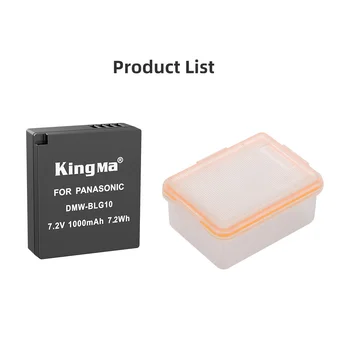 Kingma-DMW-BLG10 Primary Recharger Lithium Ion Camera Battery for Camera Other Batteries detail image