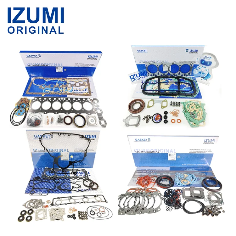 IZUMI ORIGINAL QSNT855 QSB4.5 QSB6.7 QSB102 Gasket Overhaul Gasket Kit Diesel Engine Parts FOR CUMMINS