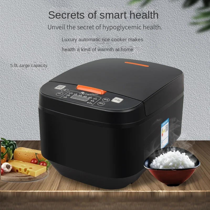 Wholesale In stock 2022 Easy to Operate Safety Valve Food Steamer Smart 5L  Electric Silver Crest Rice Cooker From m.