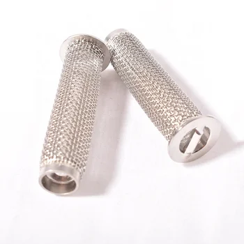 stainless steel single layer double layer basket cylinder filter element for strainers