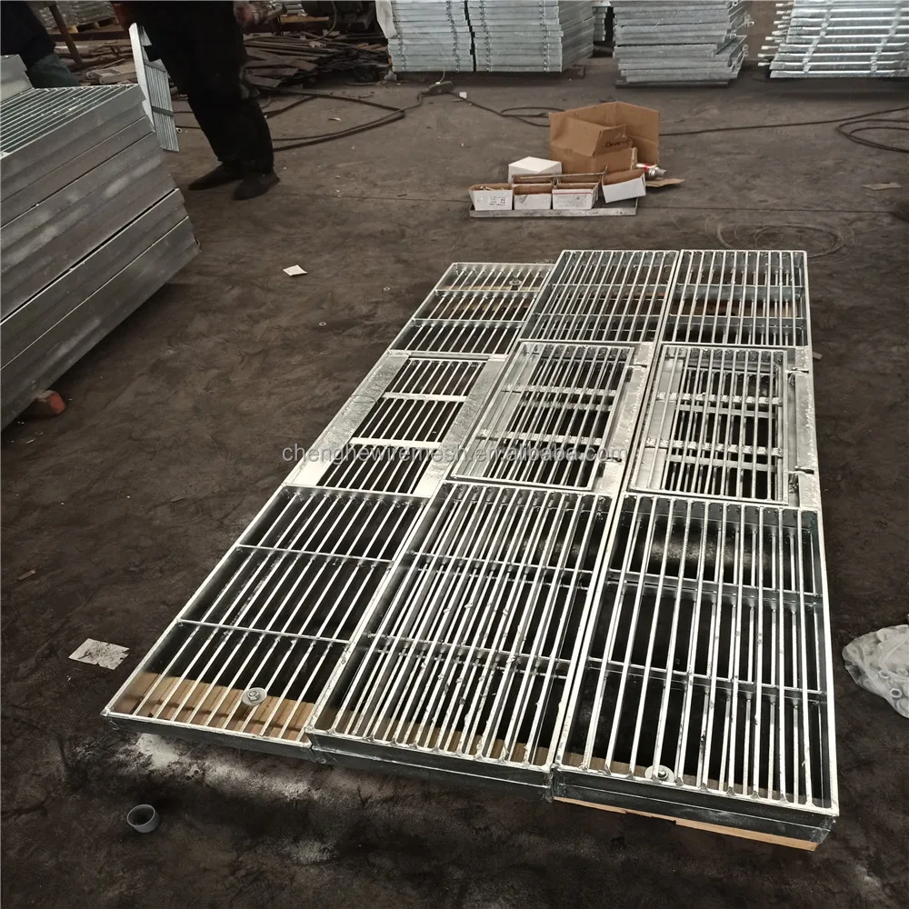 Hdb Galvanized Steel Grating Drain Trench Rainwater Metal Grate