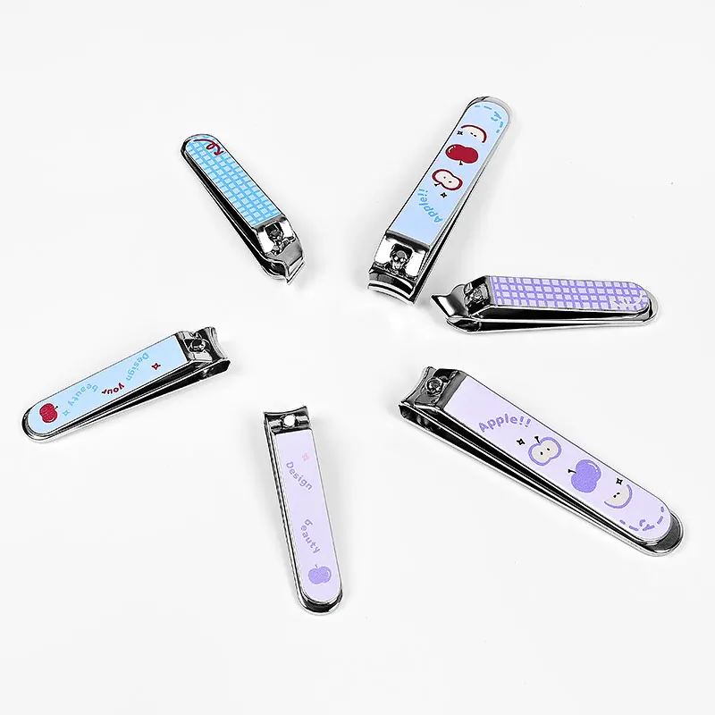 3Pcs Manicure Set with Cartoon Pattern Flat Slanted Nail Clippers Professional Pedicure Kit for Fingers Cute Onglerie with Box H8668f1a2a0f3403eaf8a5796ad012d51I