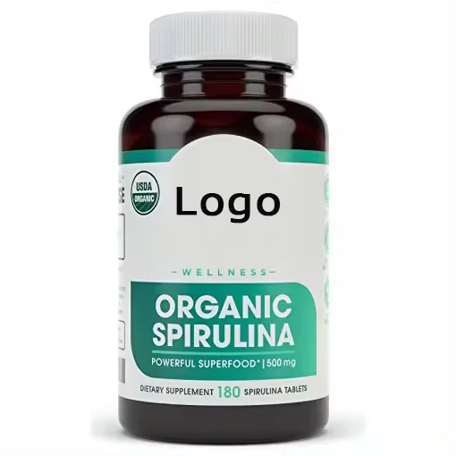 Natural Enhancing Health Food Aids Healthy Immunity Broken Cell Wall Organic Chlorella Spirulina Tablet Capsule