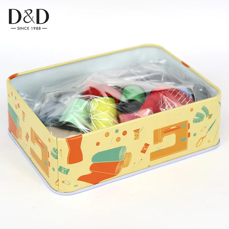 Needlework Materials Storage Box Stich Holder Plastic Knitting Needles Tape Measure Kit Set Accessories Sewing Box