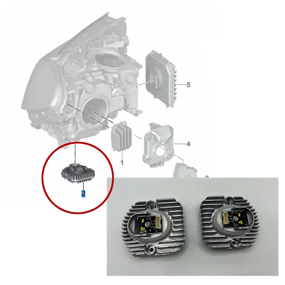 Yellow DRL Multi Color LED Lights for BMW M2 F32 F34 G30 X3 Daytime Running Light Drl Module 63117494852