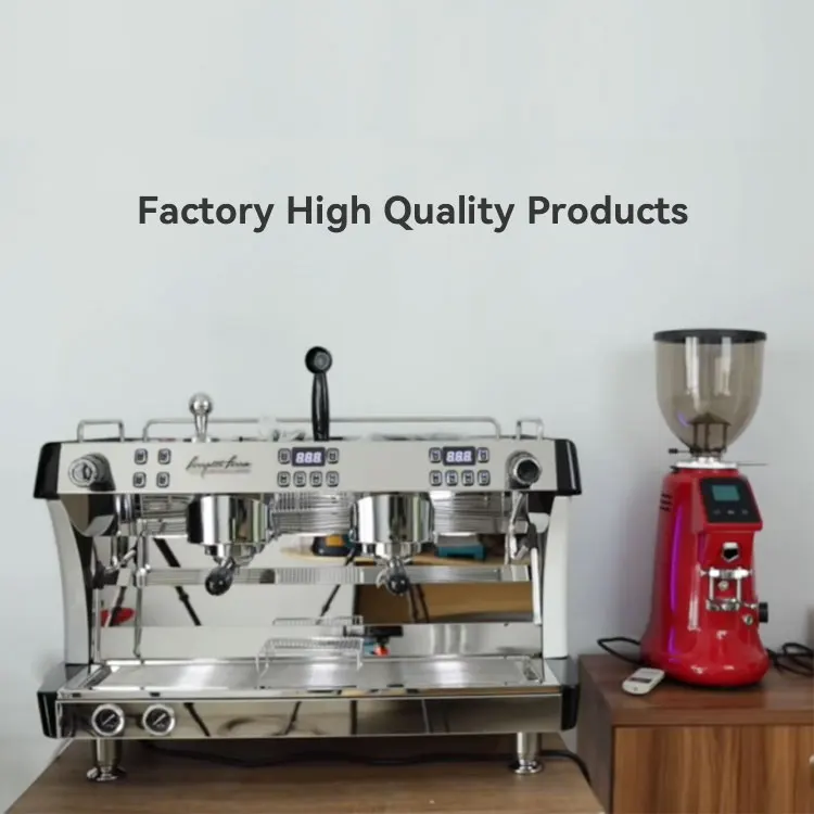 Profesional Kaffeemaschine Italian Coffee Maker E61 Two Group Semi Automatic Commercial Coffee Espresso Machine in China - Image 5