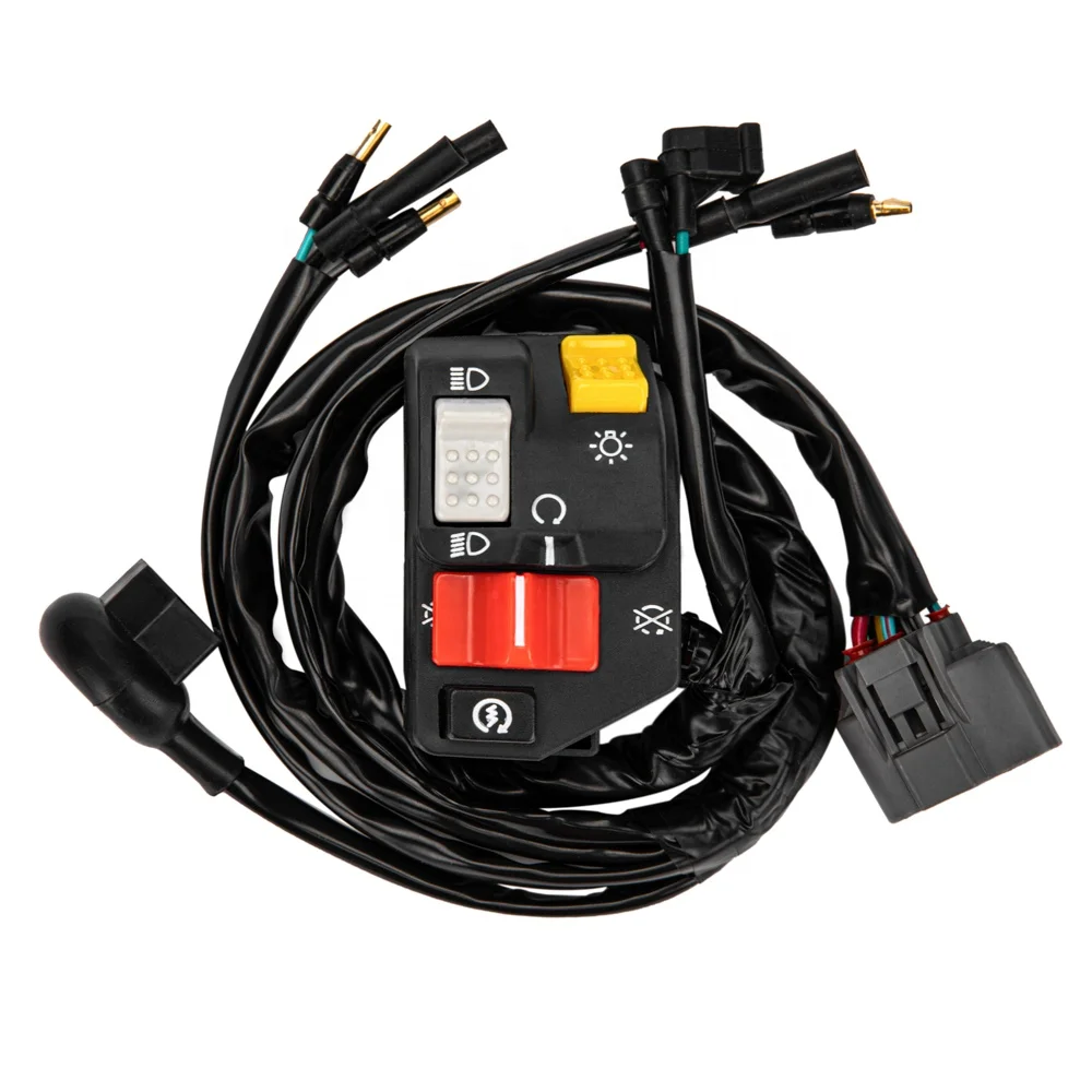 Переключатель управления на руль для Honda ATV Sportrax TRX 300 EX 300EX, переключатель включения/света/уничтожения