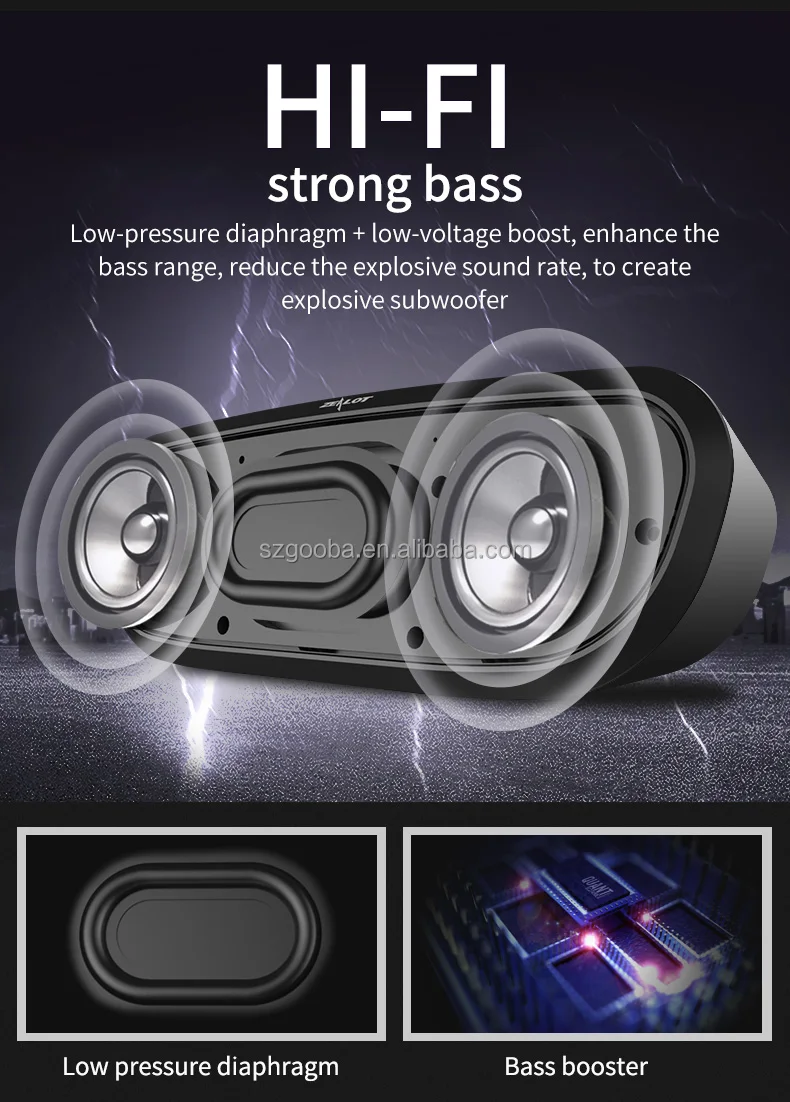 S9 Newest Super Bass Desktop Sports Handsfree Portable Waterproof Outdoor Mini True Wireless Speaker - ANKUX.COM