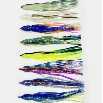 Accessories for Saltwater Trolling Soft Plastic Fishing Lure PVC Rubber for Pike Cod Carp Perch Mackerel Squid Octopus Skirts – Soft Lure – view 2