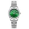 11k0209l verde vintage (cintura in acciaio massiccio da 28 mm)