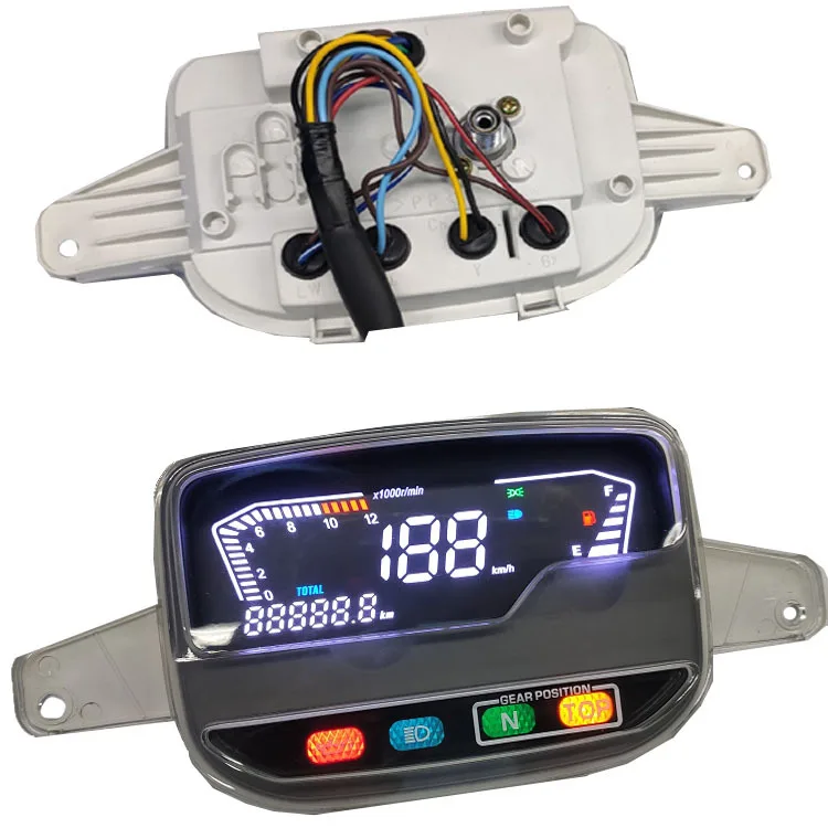 Аксессуары для мотоциклов, спидометр Storm 110 SS2 Electronic Y110SS, цифровой автомобильный инструмент в сборе