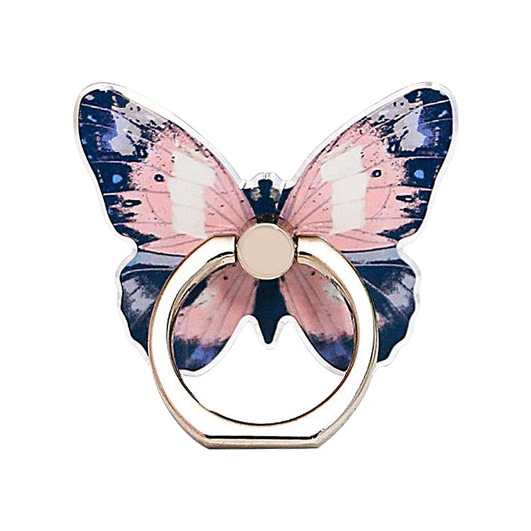 Красивое акриловое кольцо для сотового телефона на заказ мобильного подставка держатель регулируемое