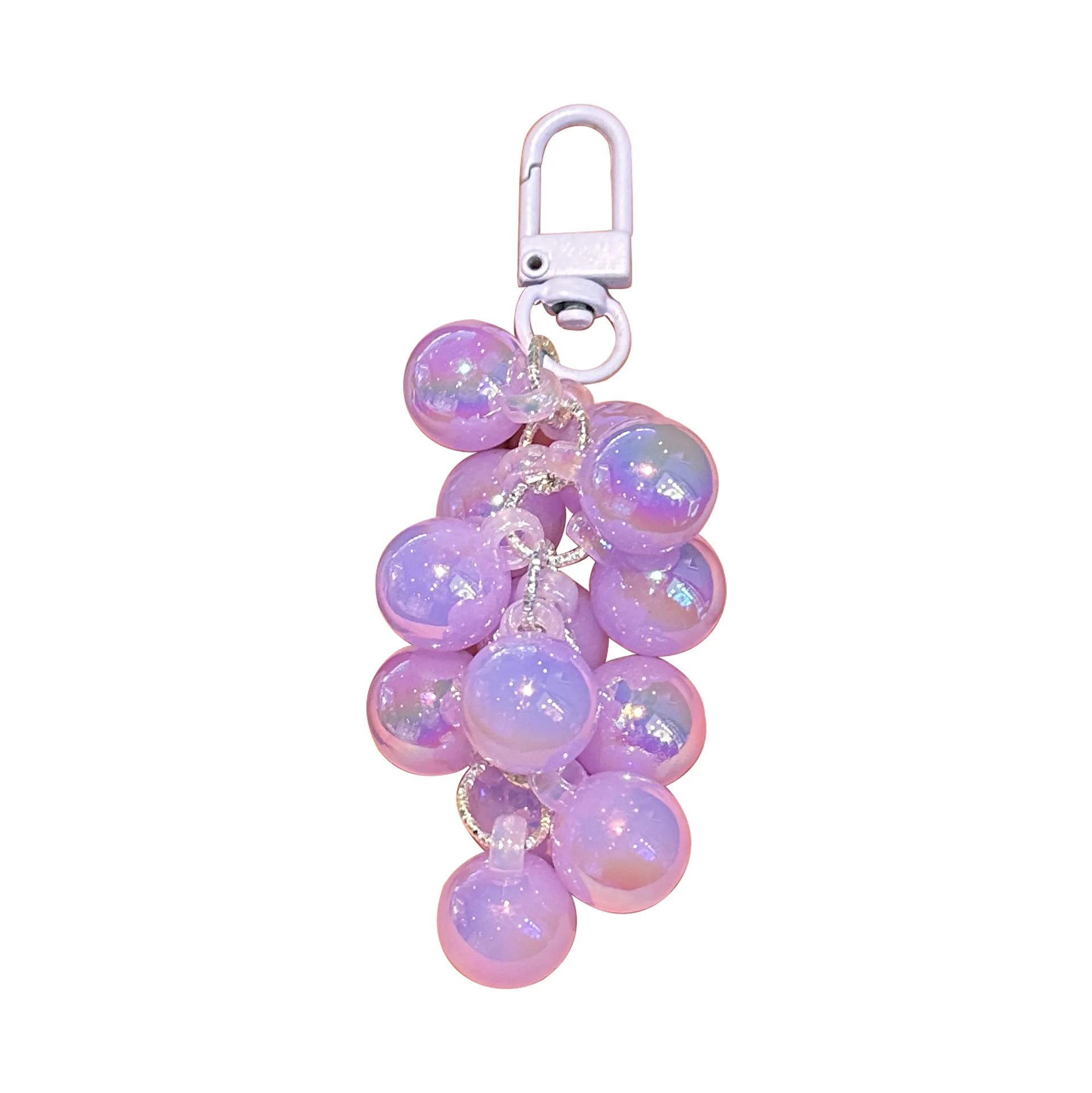 Cute Style Acrylic Grape-Shaped Key Chain - Access Keys with