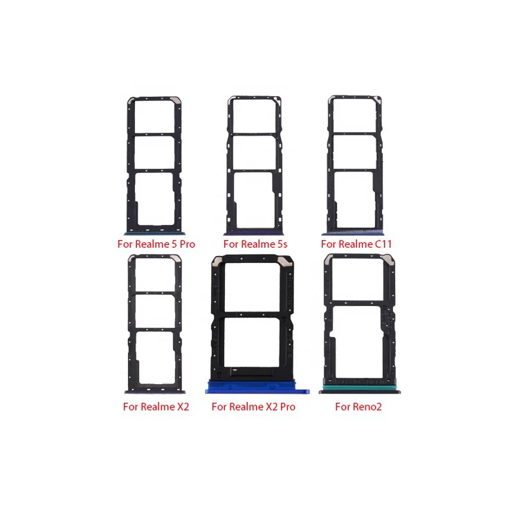 Wholesale High Quality SIM Card Tray Phone Parts for oppo for vivo